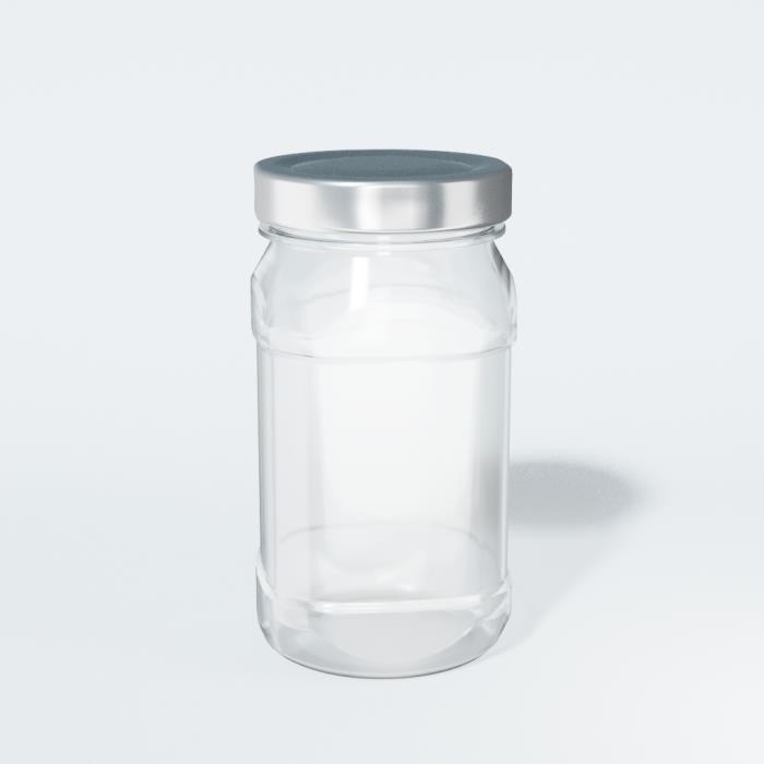 Square Round 120ml (43mm RTO Neck)